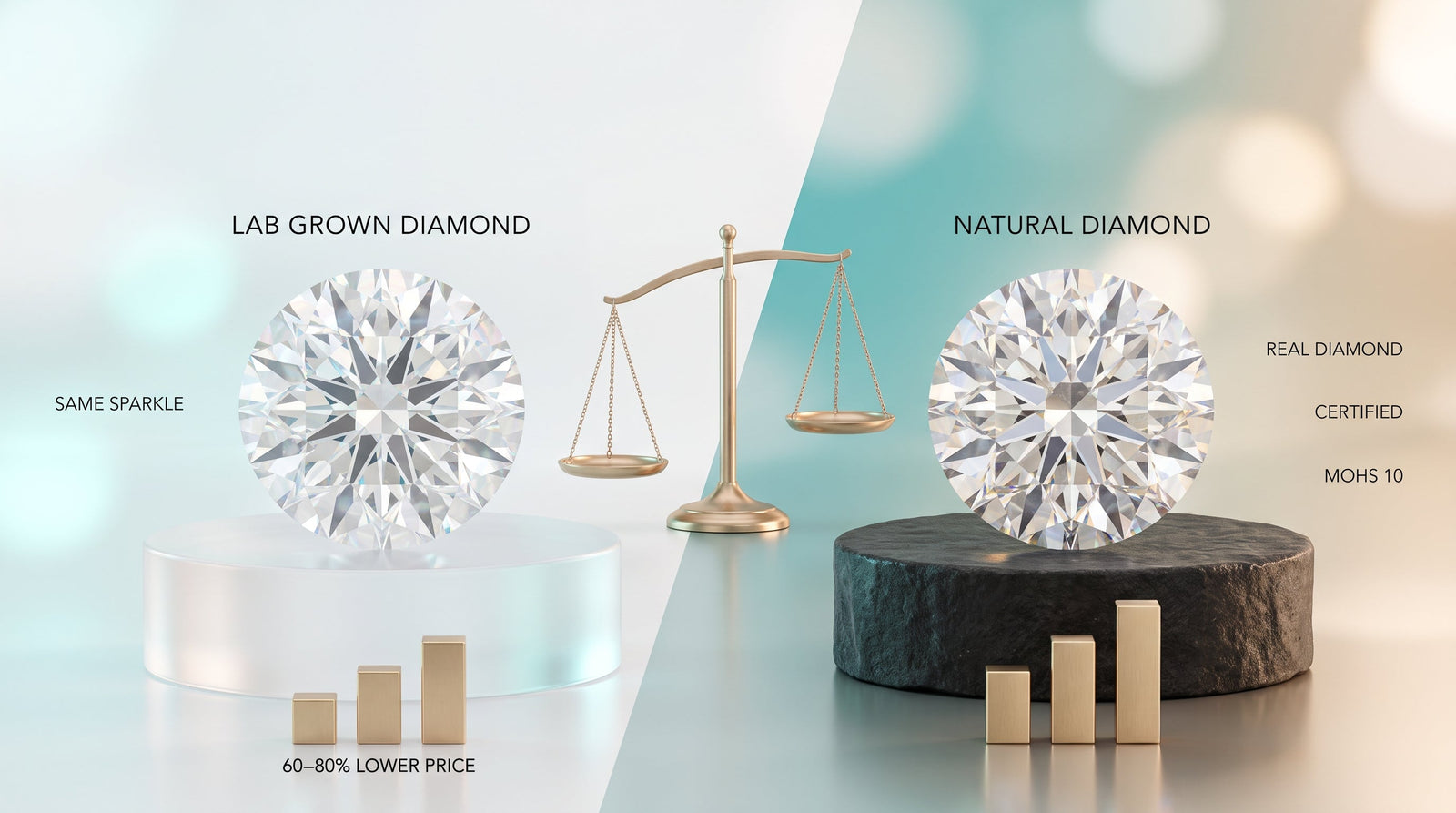 Lab Grown vs Natural Diamond Price in India (2026): Which Offers Better Value?