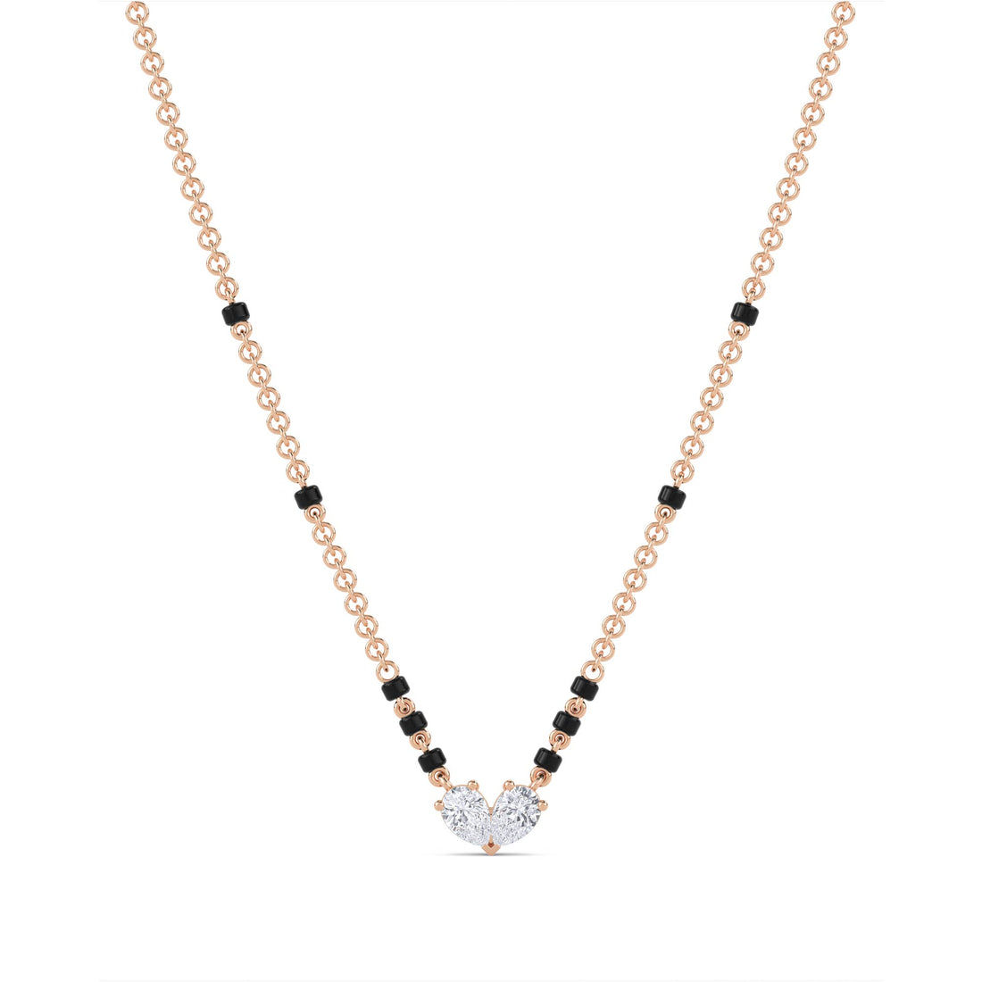 Pear Marquise Duo Diamond Mangalsutra