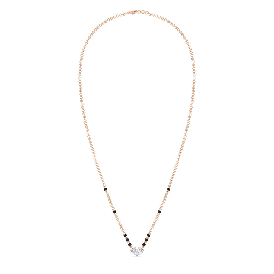 Pear Marquise Duo Diamond Mangalsutra