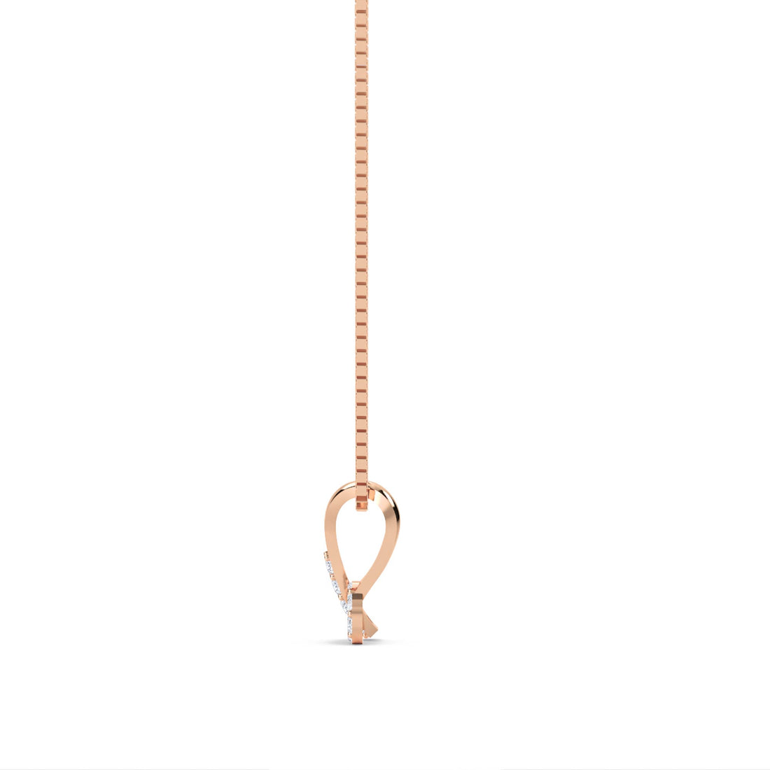 Round Cluster Curved Bar Lab Grown Diamond Pendant