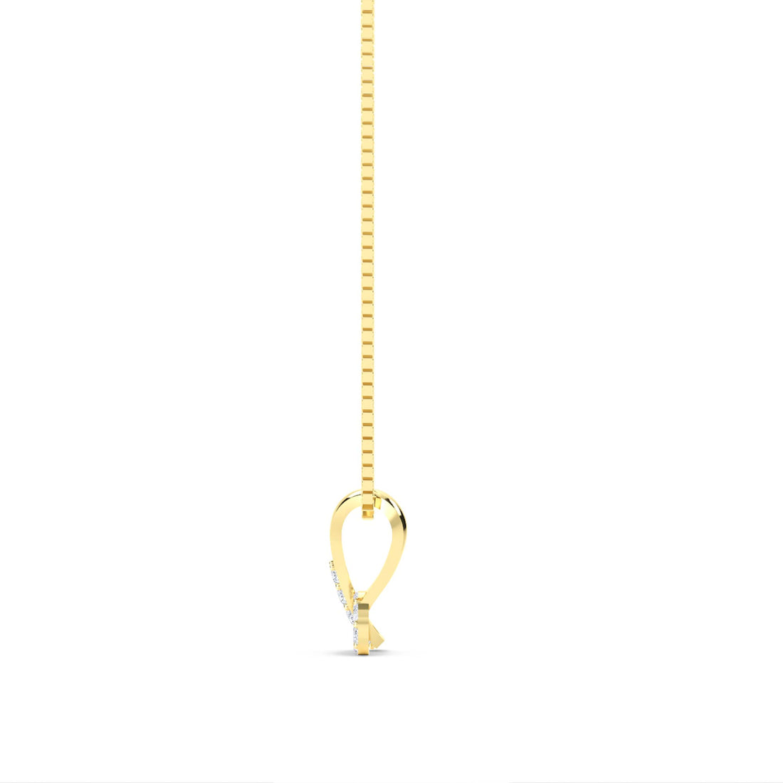 Round Cluster Curved Bar Lab Grown Diamond Pendant