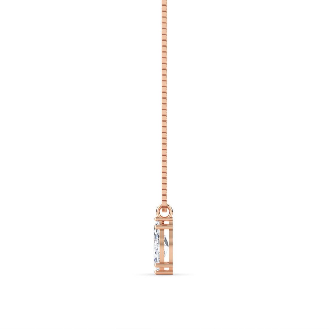 Marquise Solitaire Lab Grown Diamond Pendant