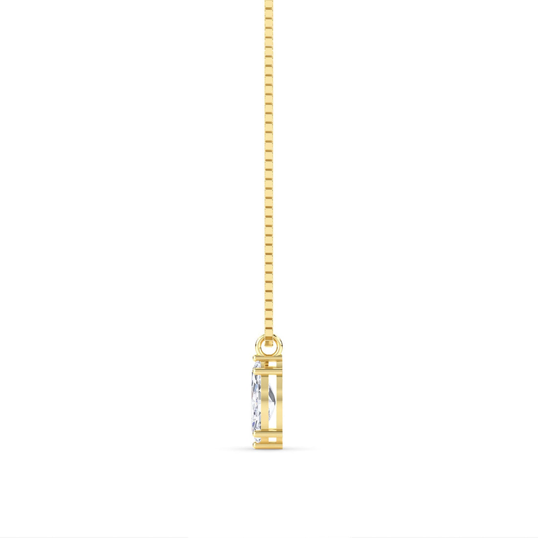 Marquise Solitaire Lab Grown Diamond Pendant