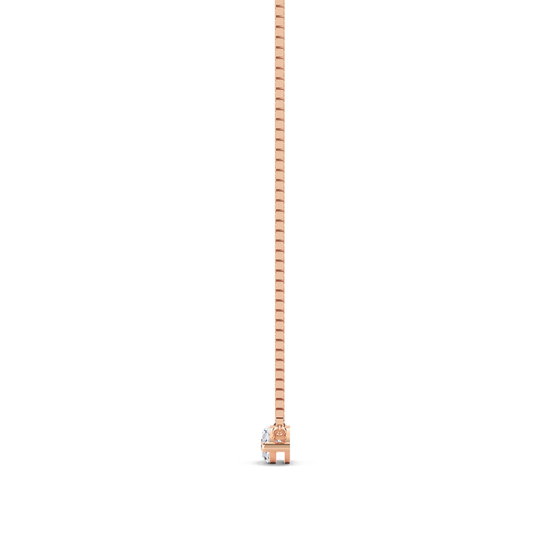 East West Marquise Floating Lab Grown Diamond Pendant