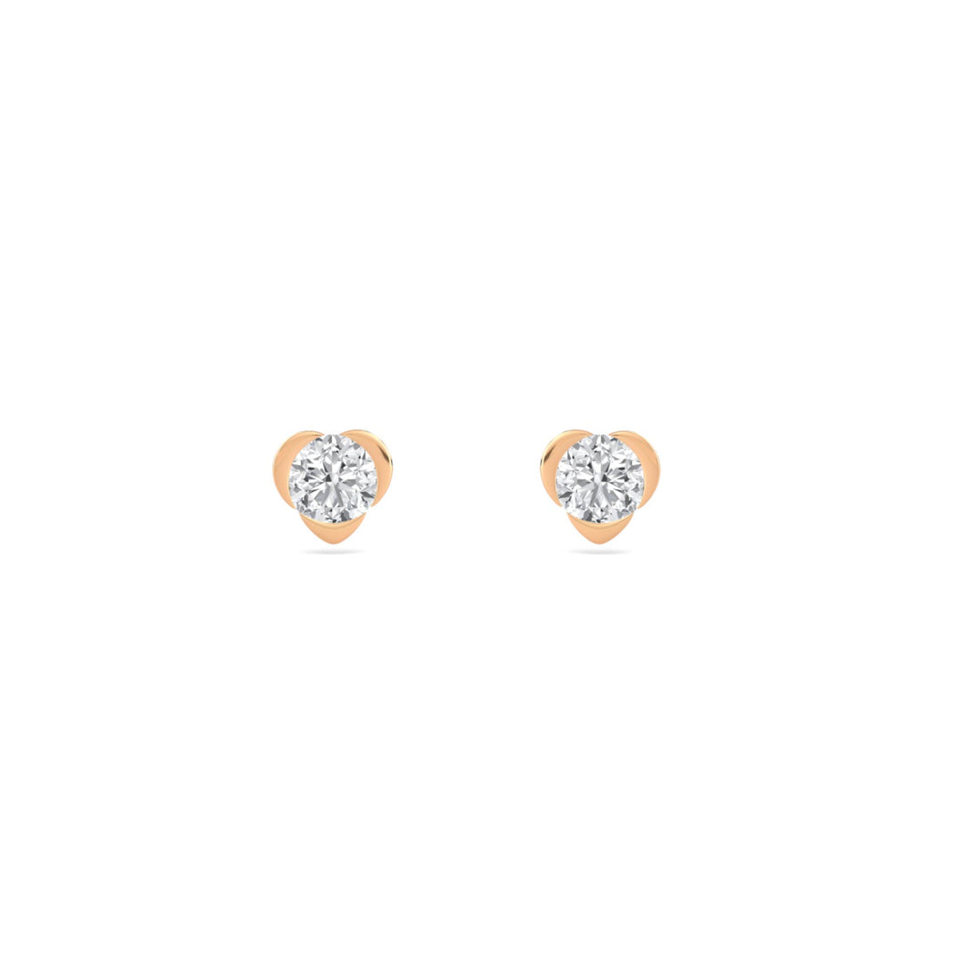 Heart Stud Earrings