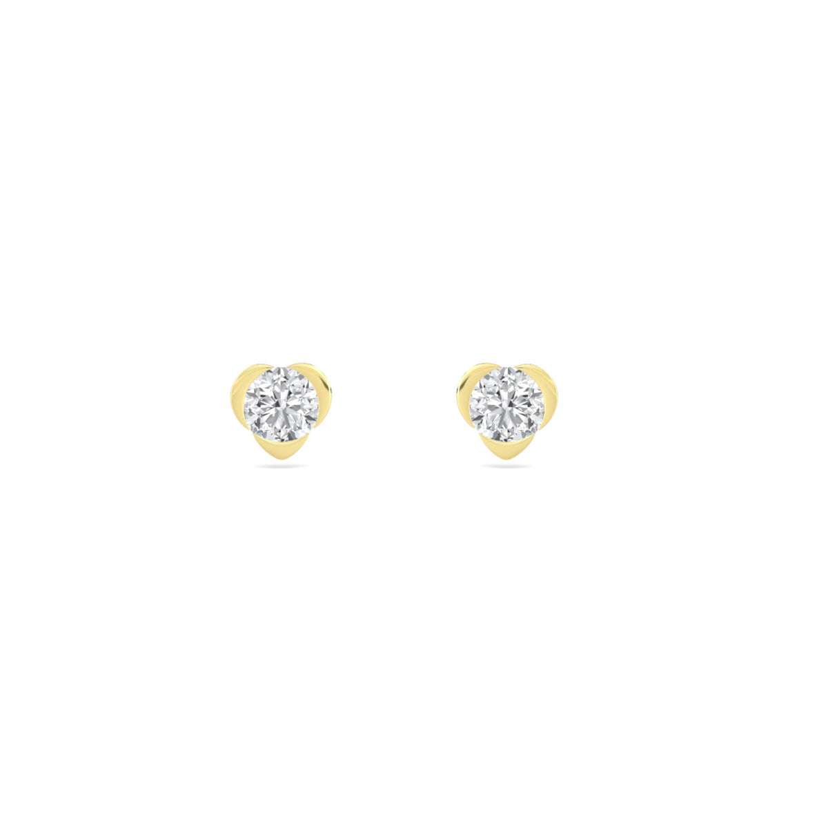 Heart Stud Earrings - image 1