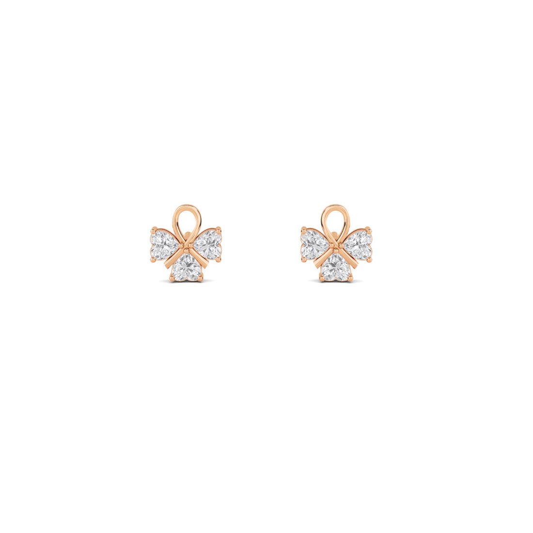 Marquise Flower Stud Earrings
