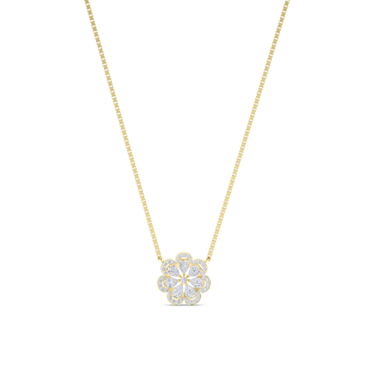 Floral Cluster Pendant - image 1