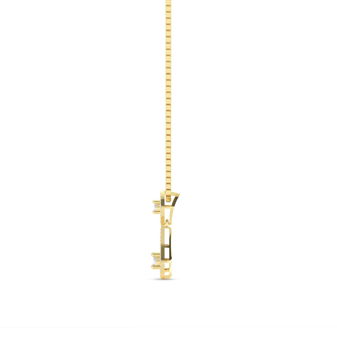 Double Kite Diamond Pendant
