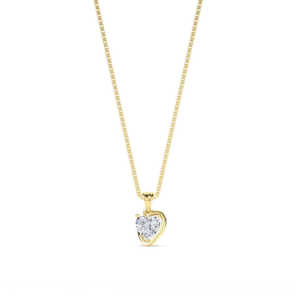 Heart Halo Pendant - image 1