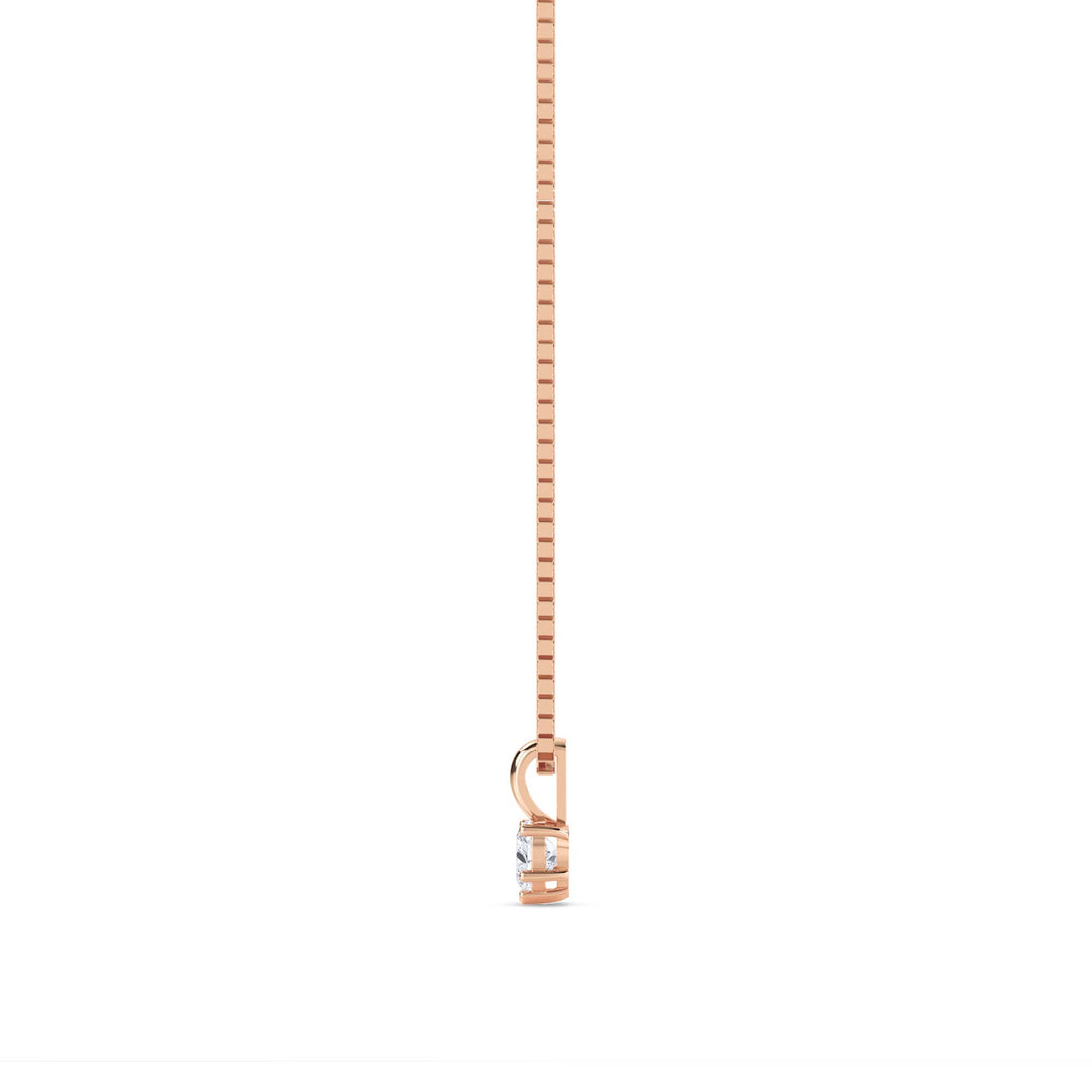 Heart Solitaire Pendant