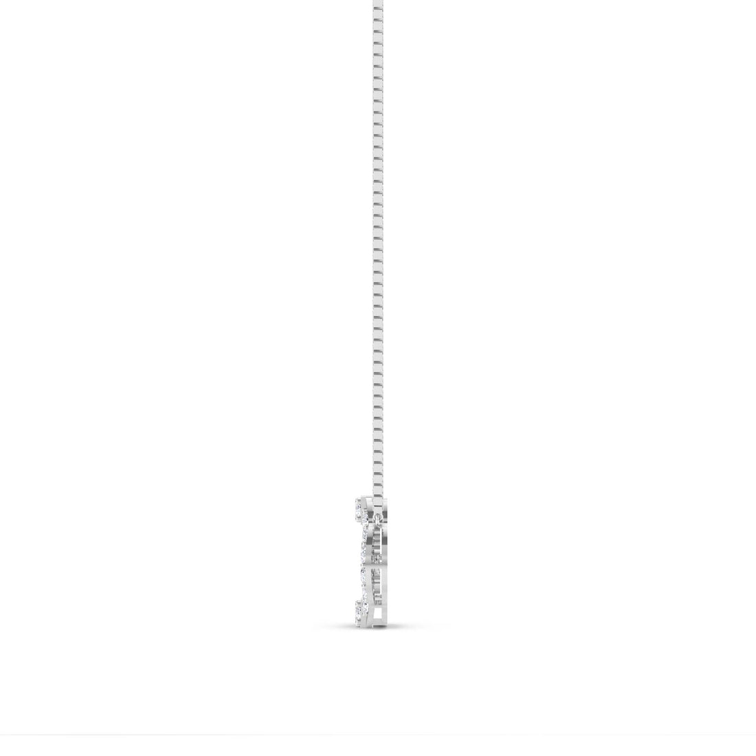 Quatrefoil Halo Pendant (Silver)