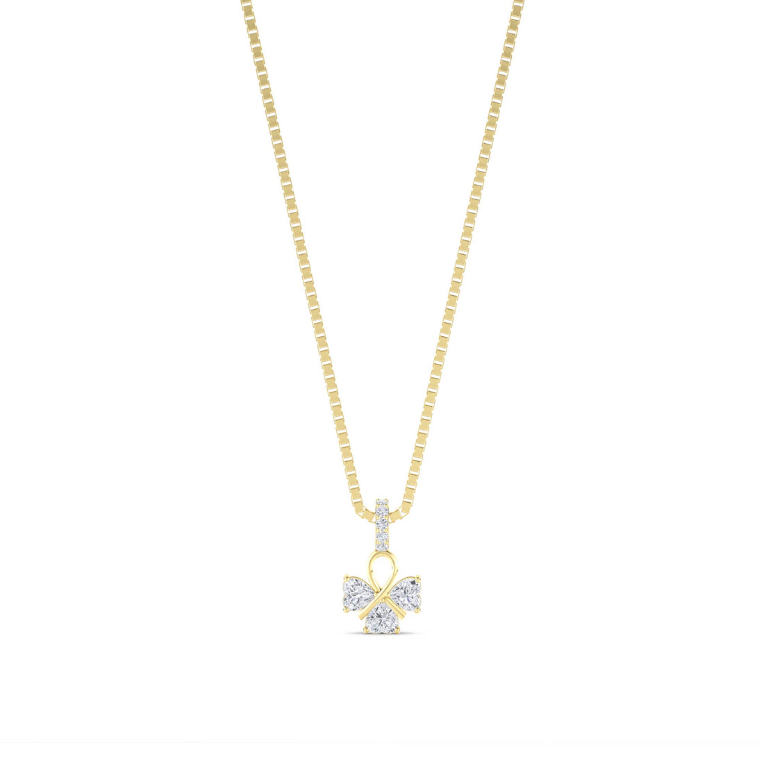 Marquise Bow Pendant - image 1