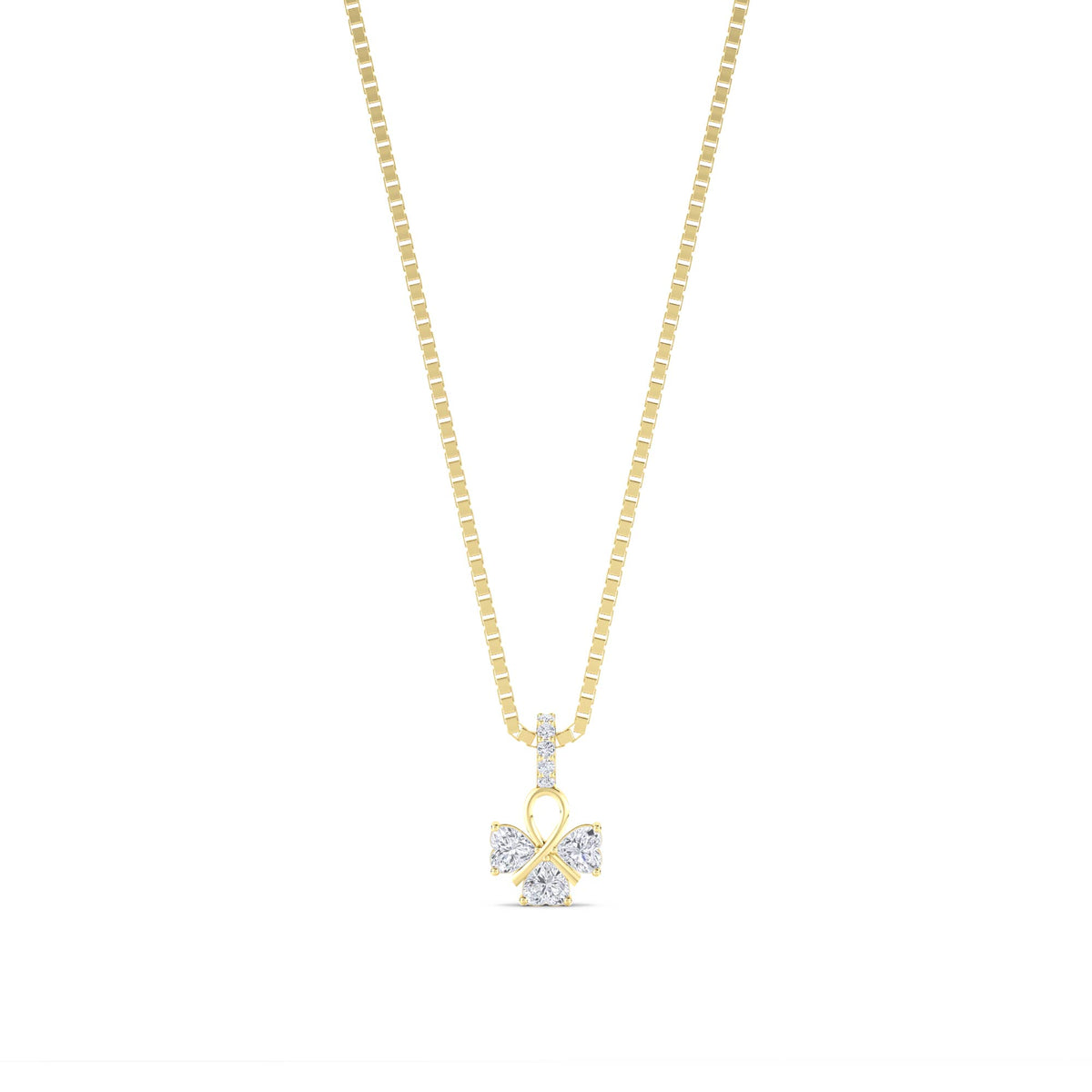 Marquise Bow Pendant - image 1