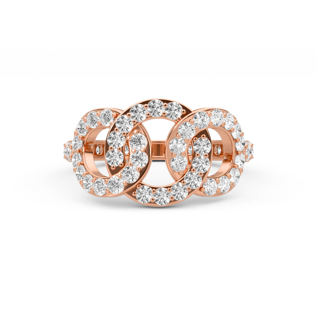 Celeste Halo Diamond Ring - image 3