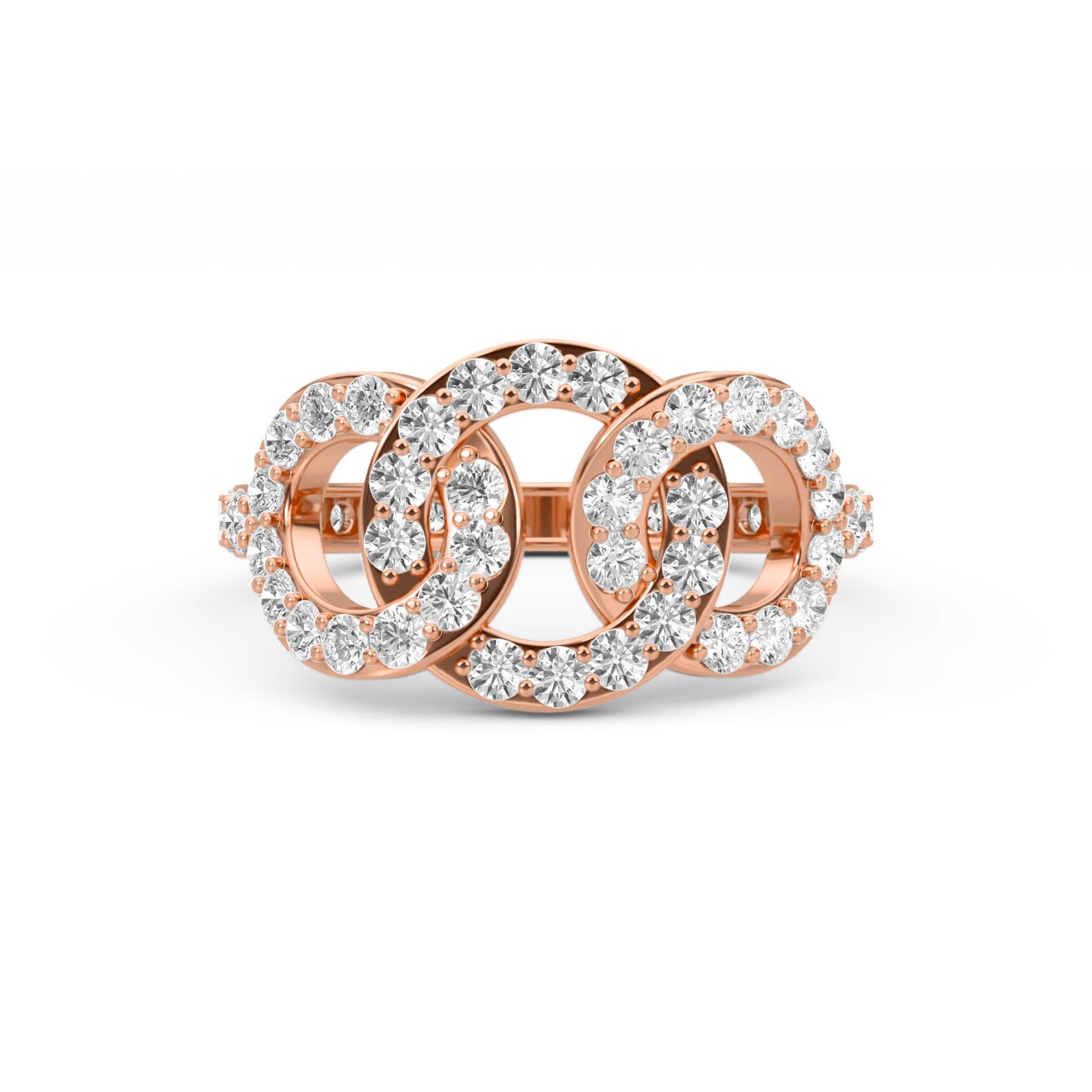 Celeste Halo Diamond Ring - image 3