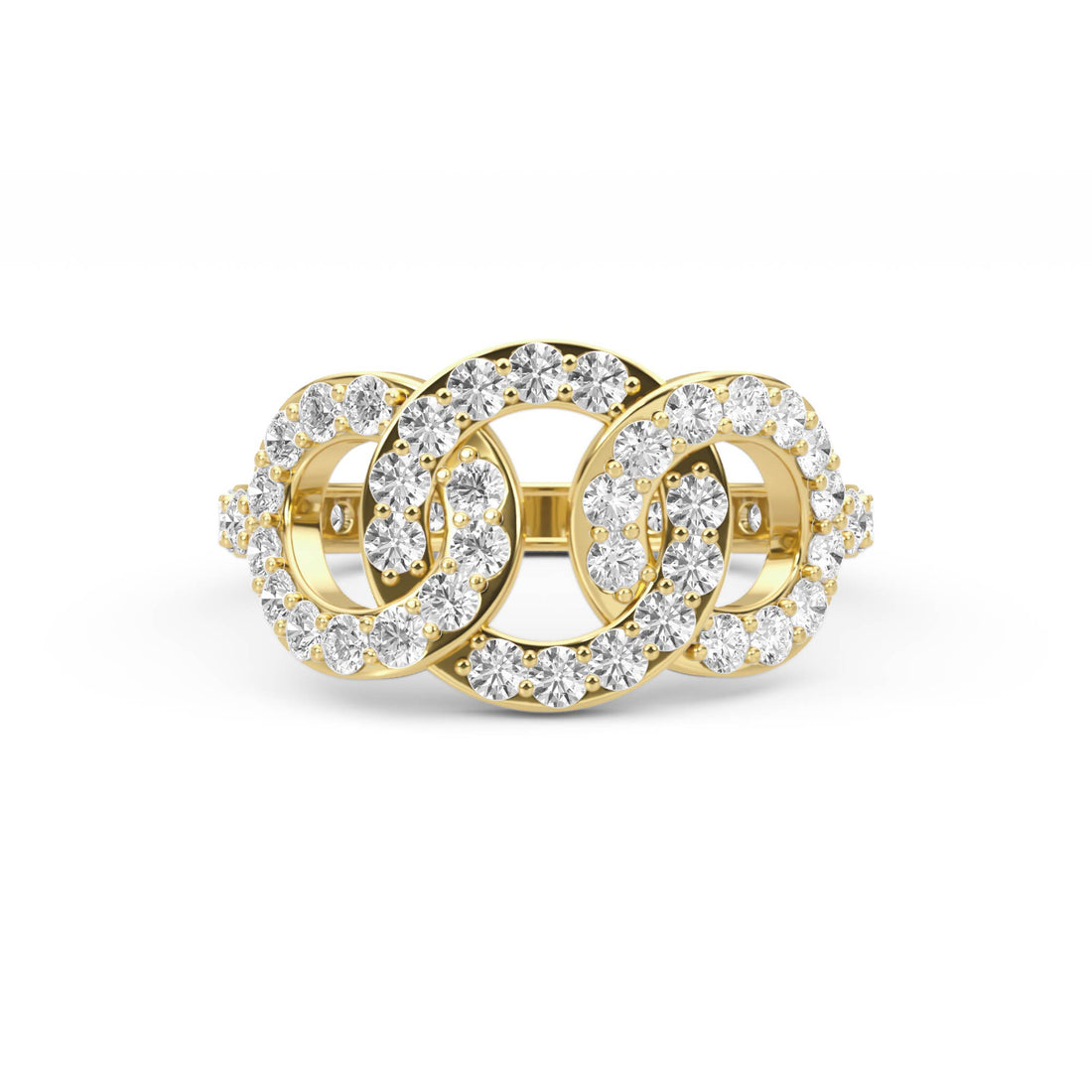 Celeste Halo Diamond Ring - image 1