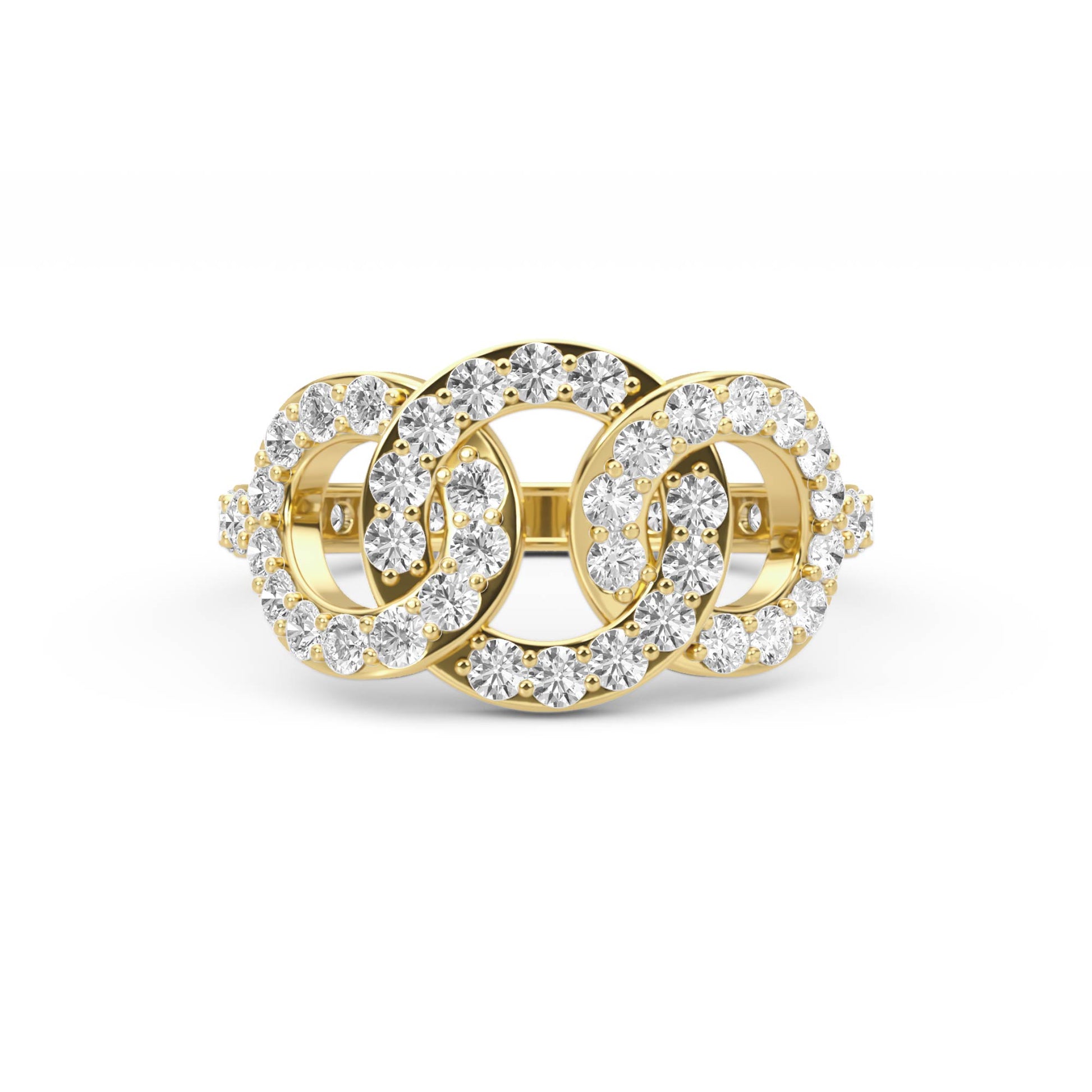 Celeste Halo Diamond Ring - image 1