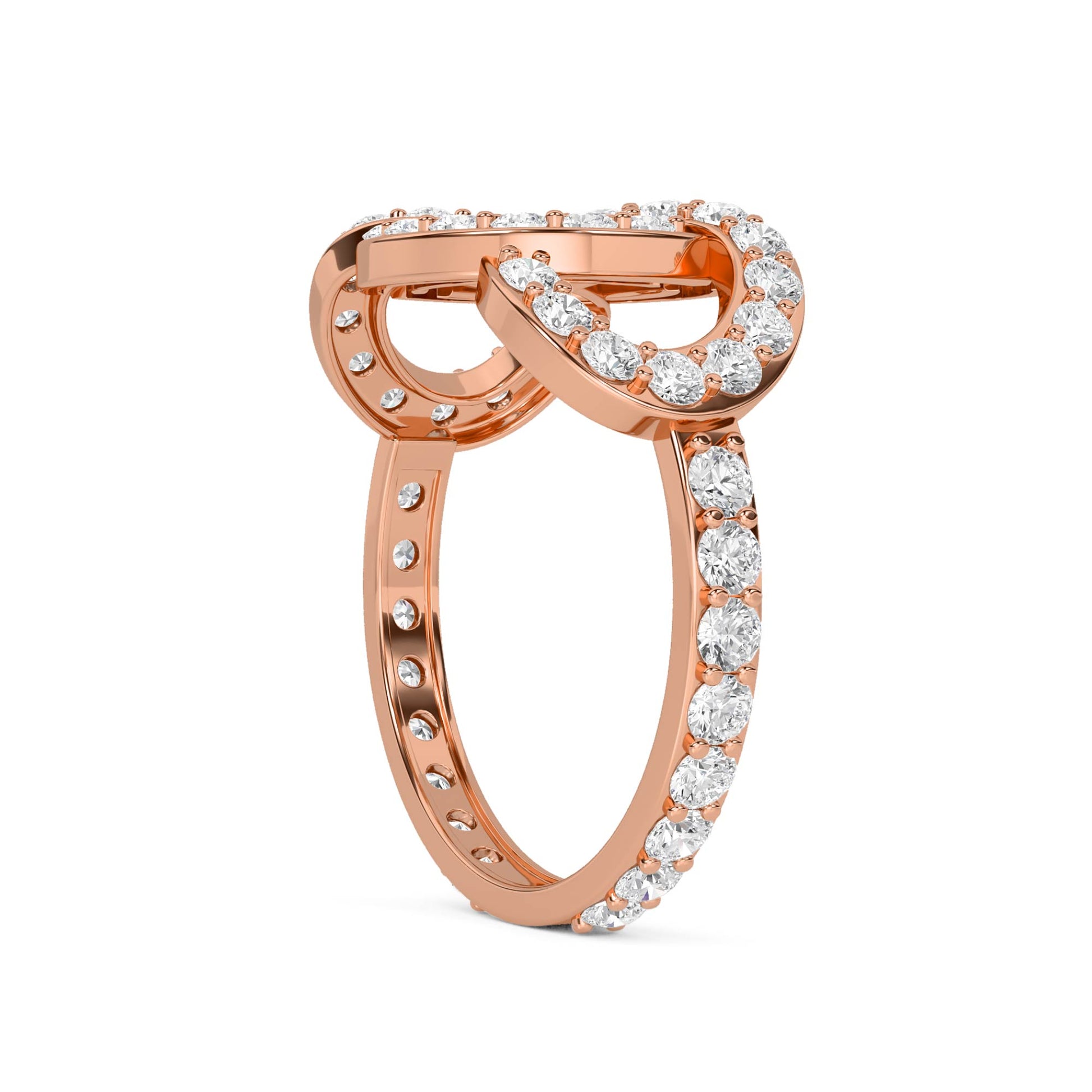 Celeste Halo Diamond Ring - image 4