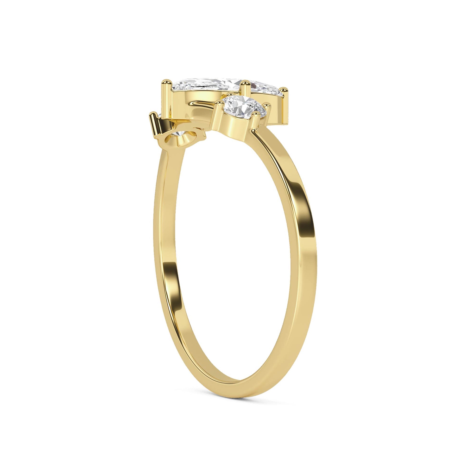 Celeste Marquise Diamond Ring - image 3
