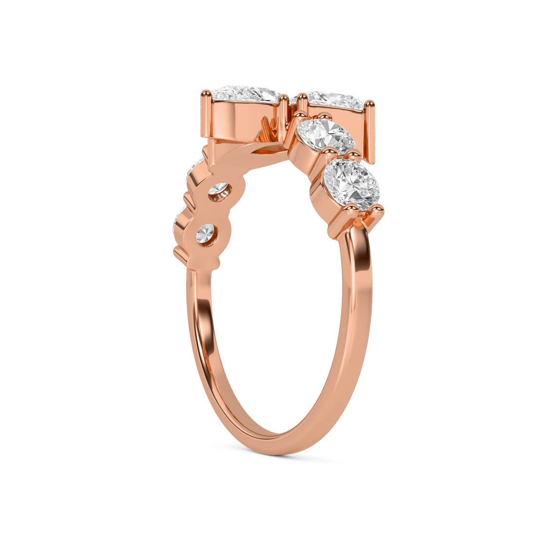 Aurora Trio Diamond Ring - image 5