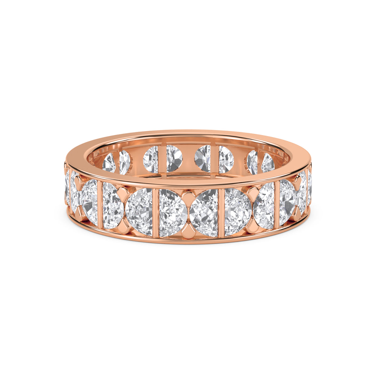 Oval Eternity Men's Band