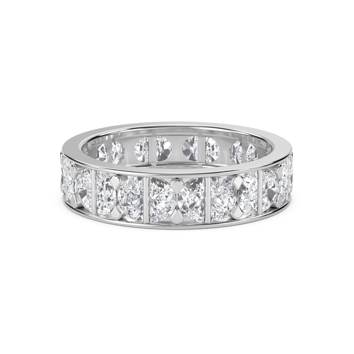 Oval Eternity Men's Band