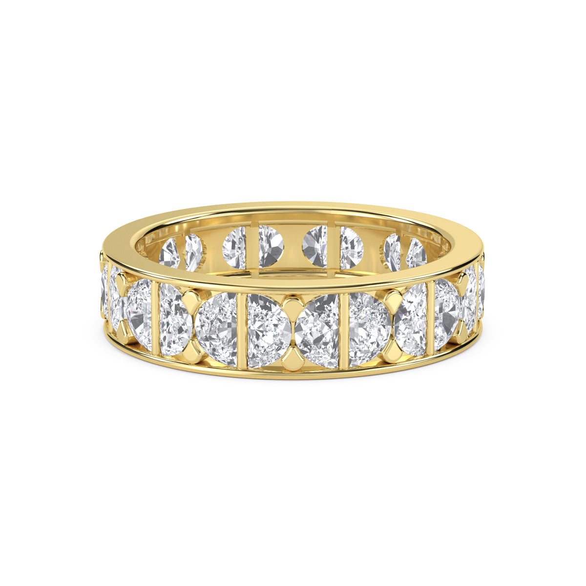 Oval Eternity Men's Band