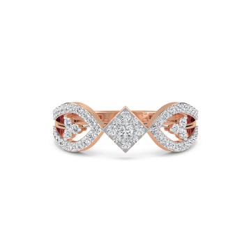 Trendy Lab Grown Diamond Womens Ring