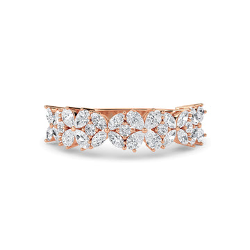 Imperia Floret Style Diamond Eternity Band