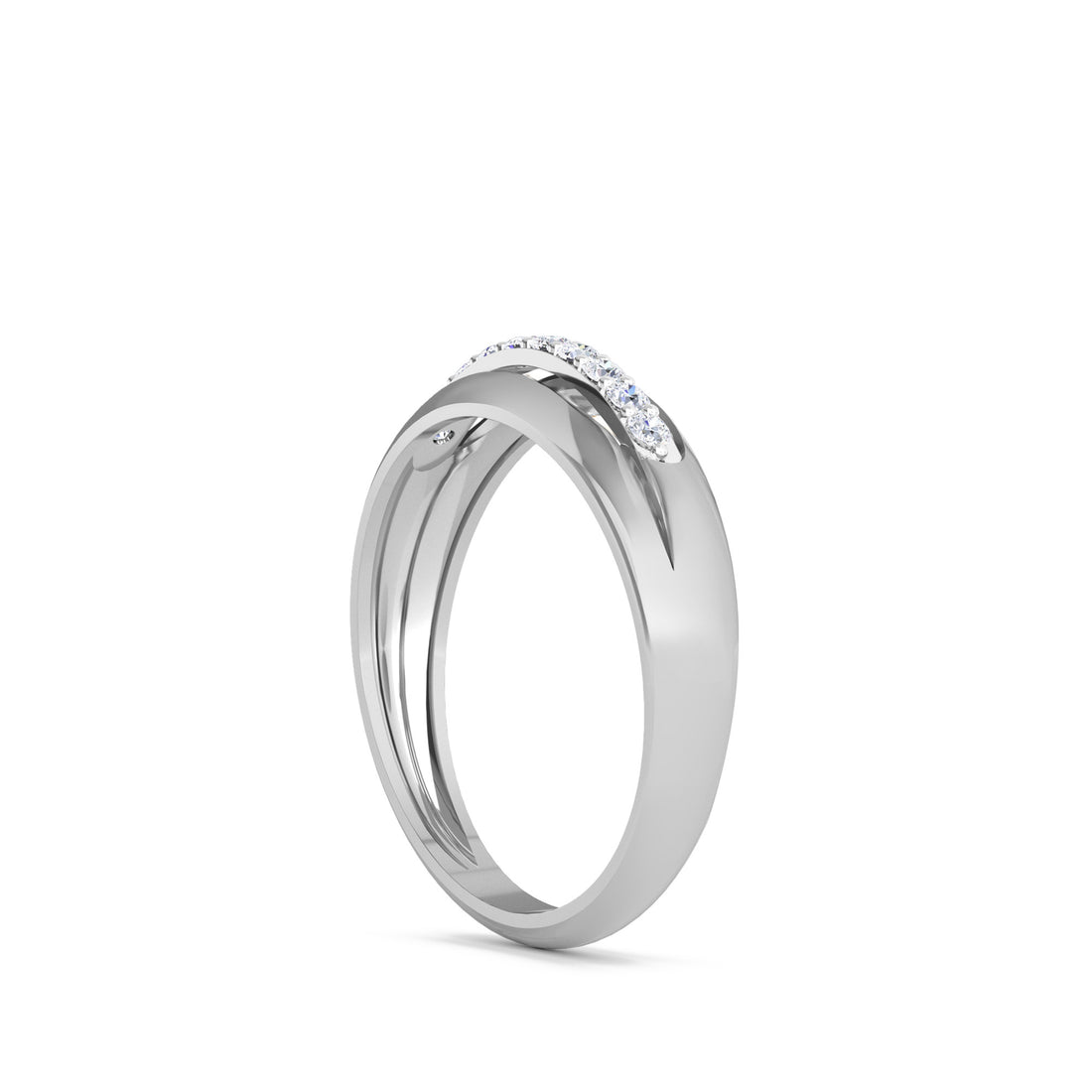 Charming Diamond Hattie Engagement Ring (Silver)