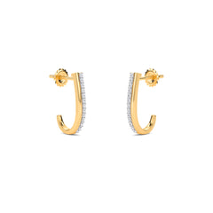 Imperia Diamond Hoop Earrings