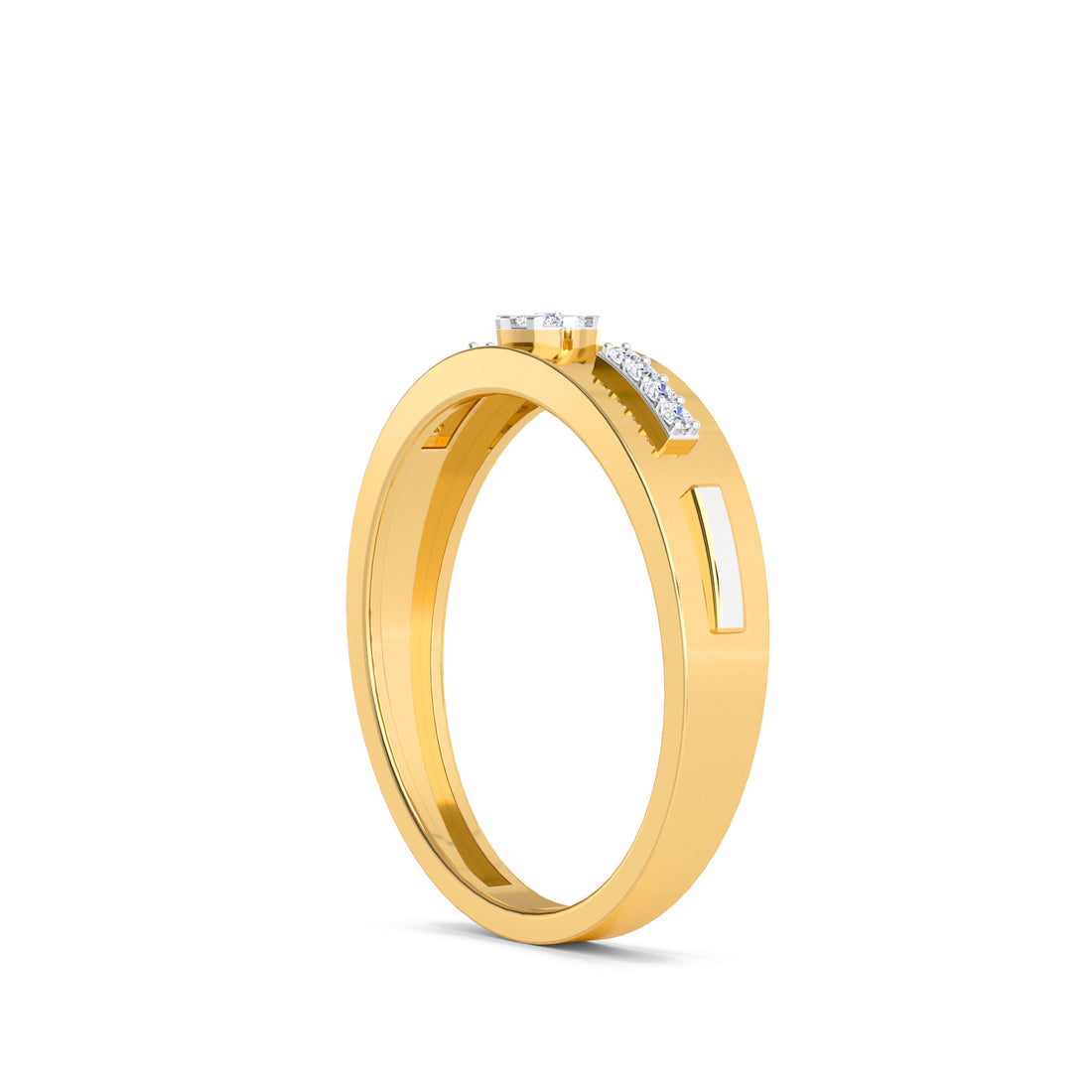 Lab Grown Diamond Cluser Ring For Men