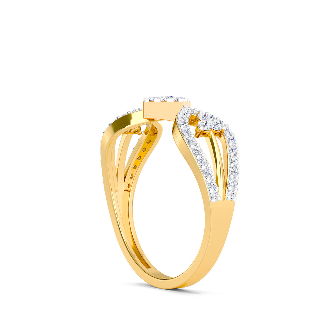 Trendy Lab Grown Diamond Womens Ring